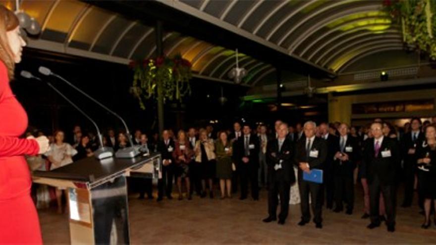 Homenaje a Manuel Peláez en la apertura del Congreso Nacional de la Empresa Familiar