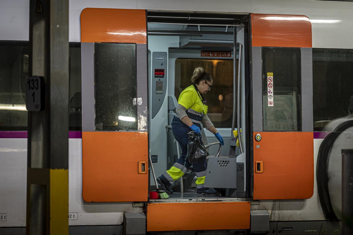 En el tren del botellón a Mataró