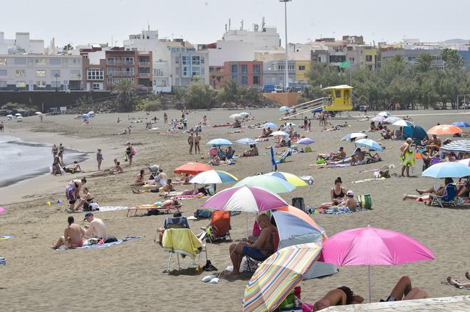 Calor en la costa de Telde (31/03/2023)