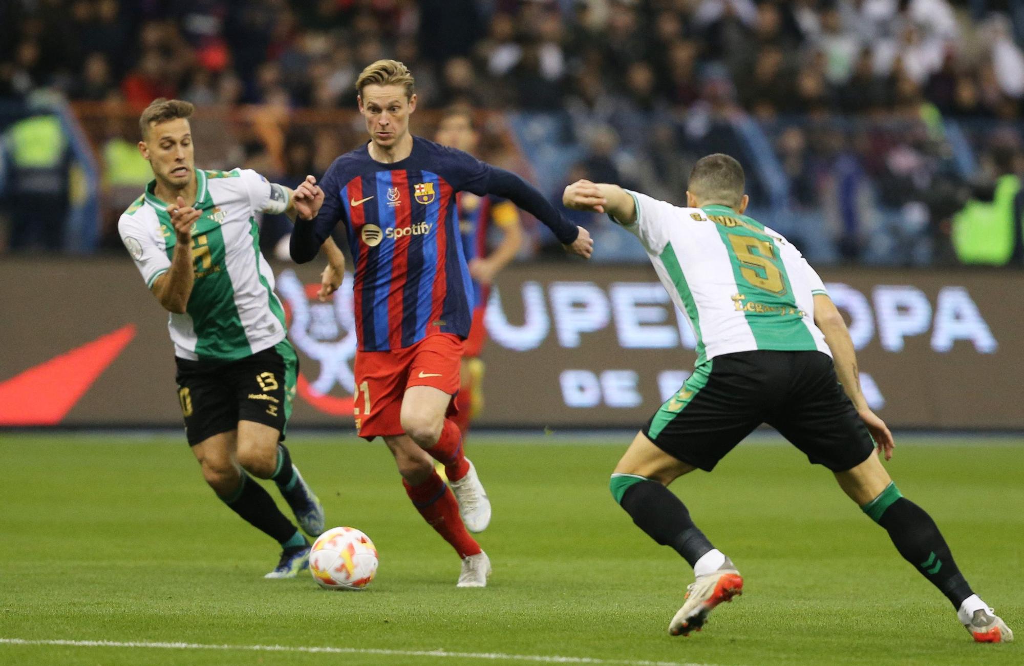 Spanish Super Cup - Semi Final - Real Betis v FC Barcelona