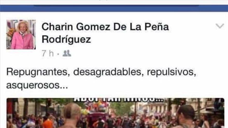 El PSOE de Badajoz y la fundación Triángulo denuncian comentarios homófobos de una concejal en una red social