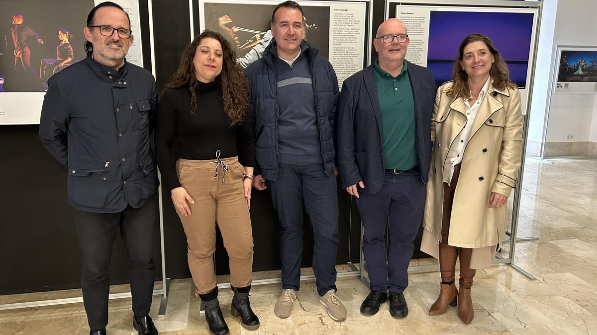 Pedro Miró, Angélica Pastor, Francesc Dalmau, Toni Martín y Mónica Nebrada.