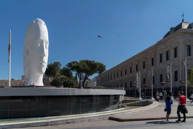 Esta escultura emblema de Madrid está en peligro: su estancia llega a su fin