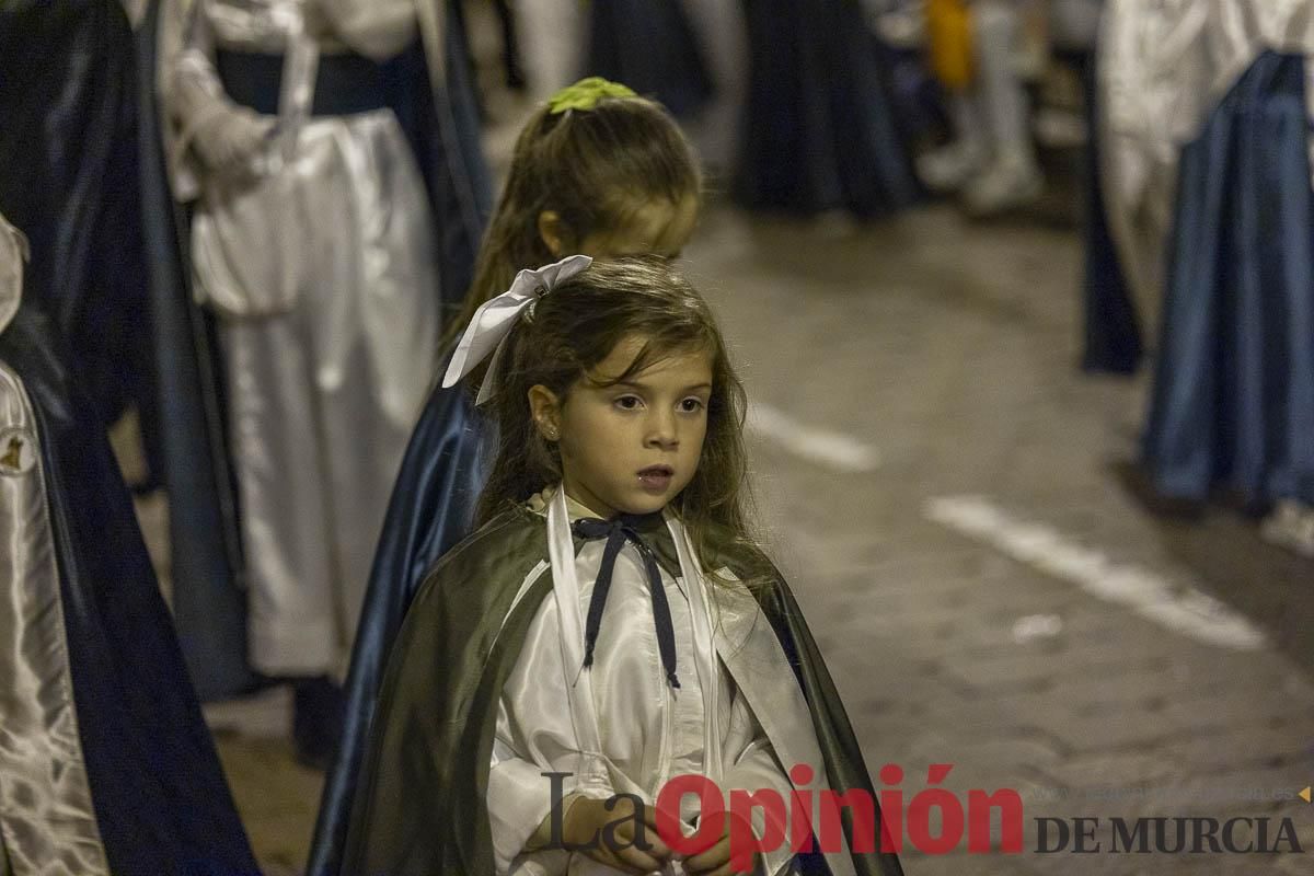 Los niños toman las calles de Caravaca en la procesión de Lunes Santo