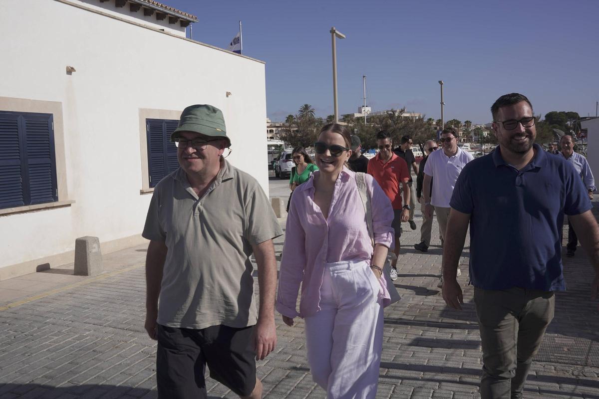 Marga Prohens visita la isla de Cabrera Marga Prohens visita la isla de Cabrera