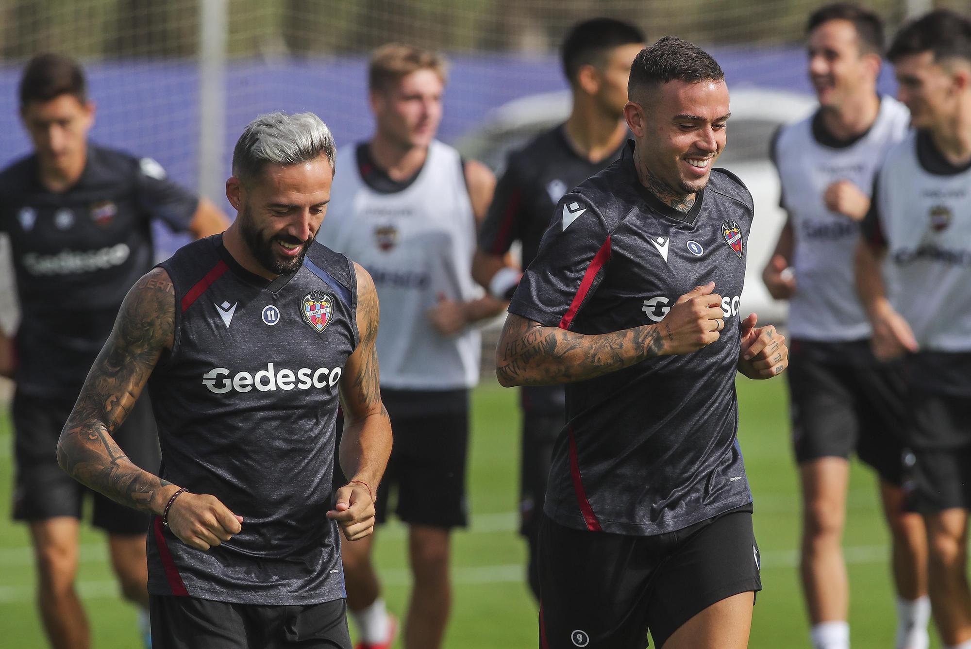 Entrenamiento del Levante UD de hoy