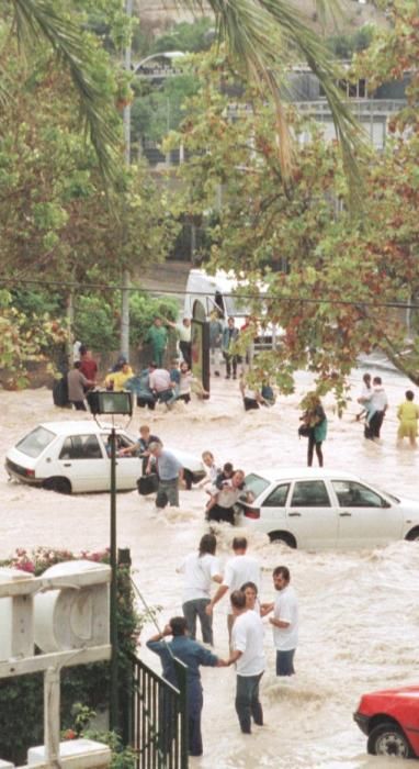 Inundaciones en Alicante 1997