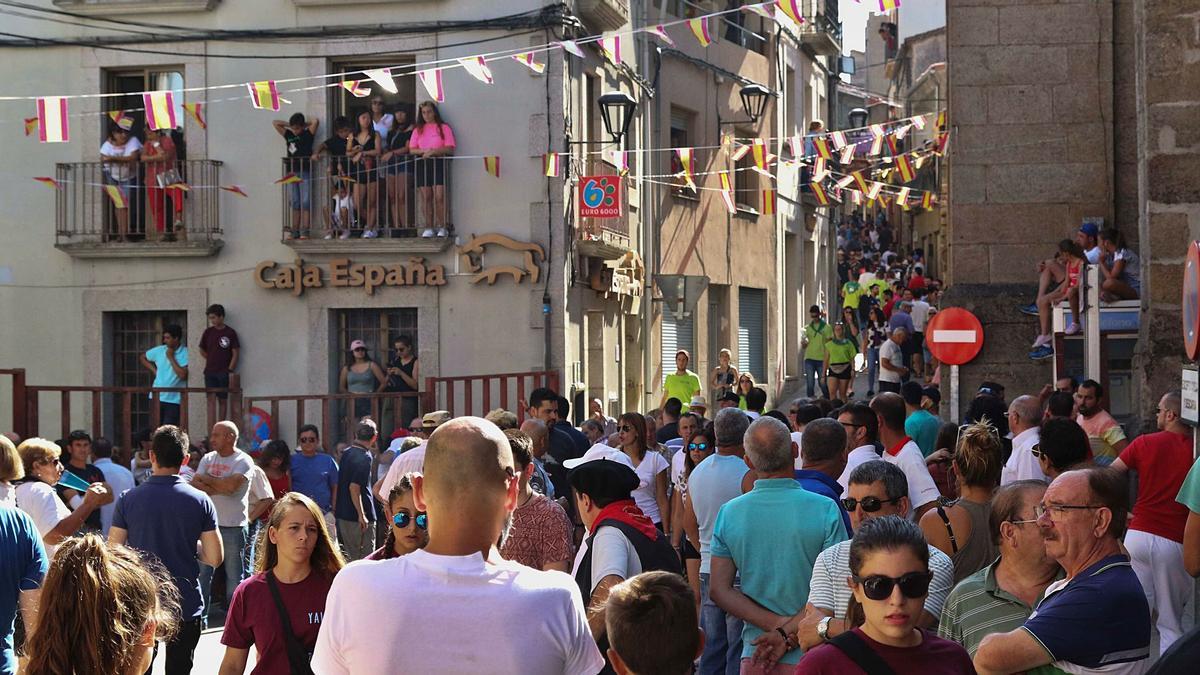 Fermoselle en fiestas, en el último año anterior a la pandemia. |