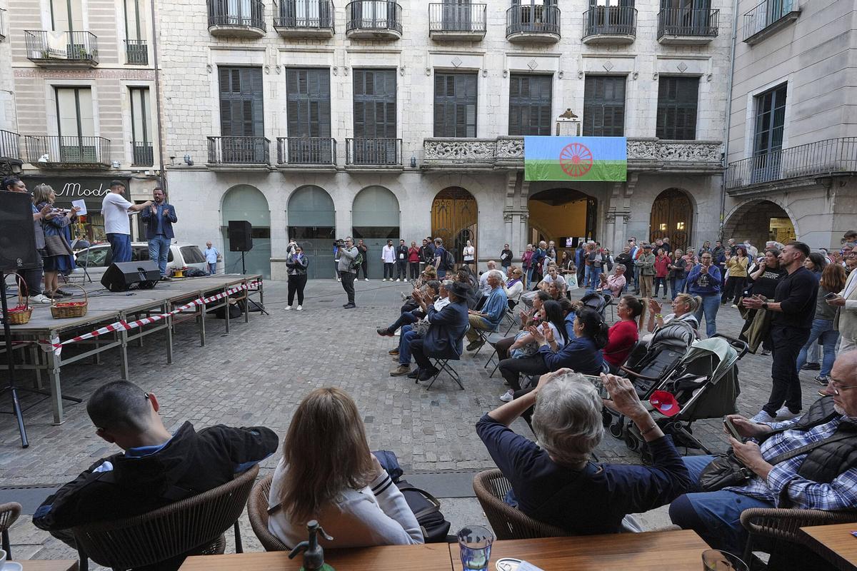 Les imatges de l'acte del Dia Internacional del Poble Gitano
