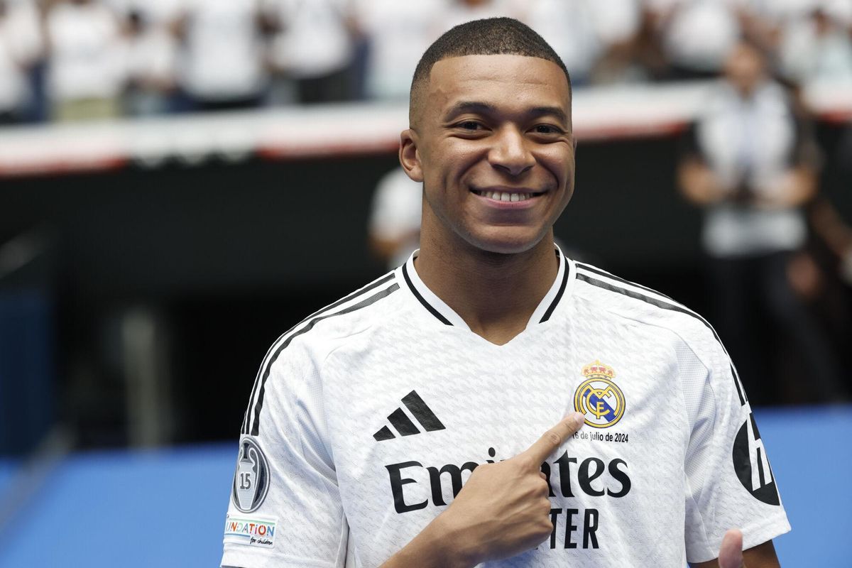 Kylian Mbappé, jugador del Real Madrid.