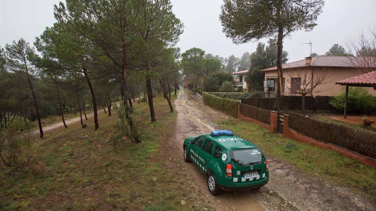 Urbanización La Guàrdia, entre los muncipios de Artès y Moià.