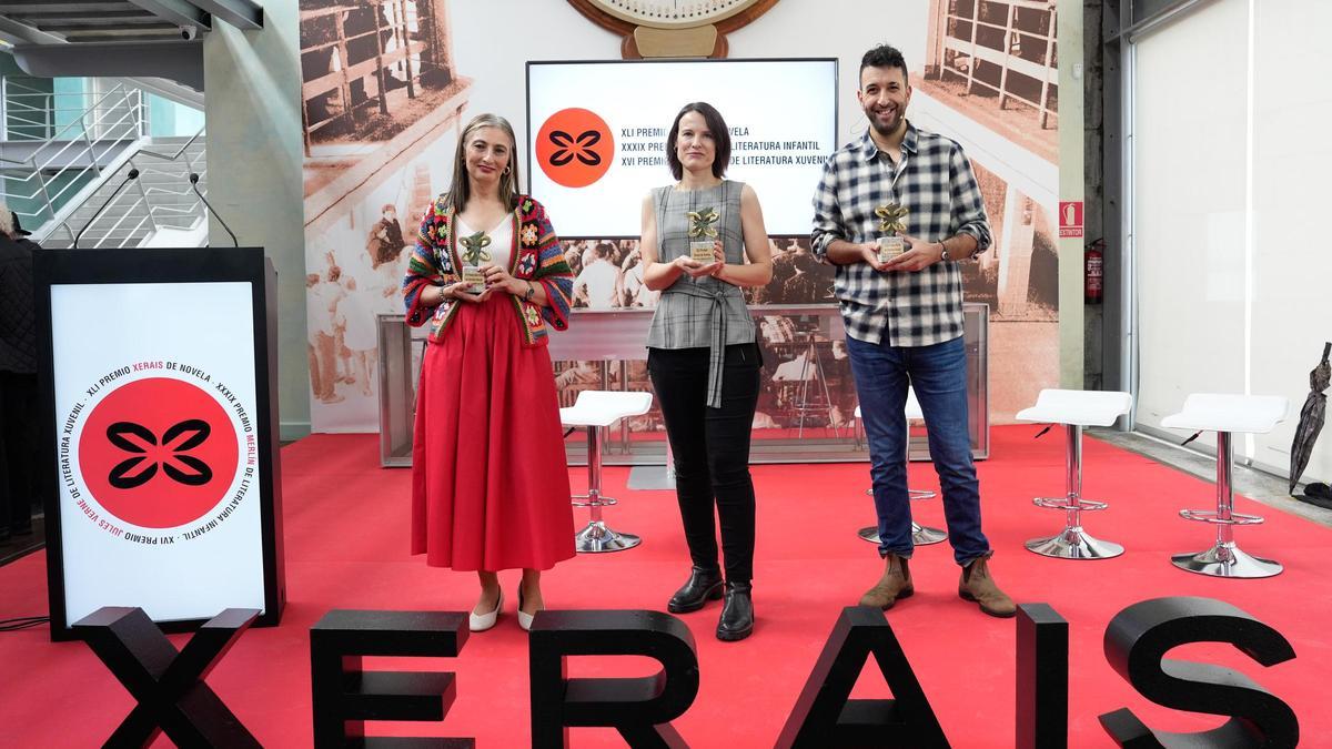 Entrega dos premios Xerais no Museo do Mar de Vigo