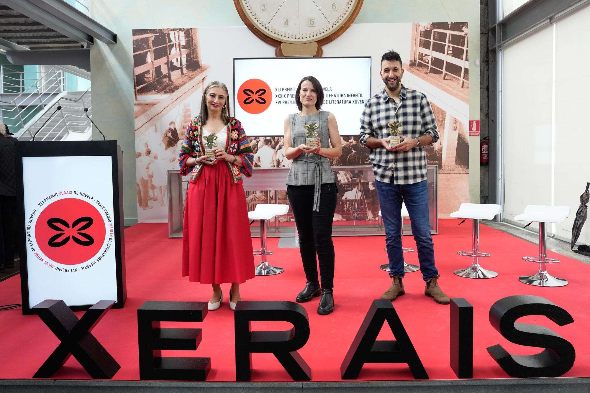 Entrega dos premios Xerais no Museo do Mar de Vigo