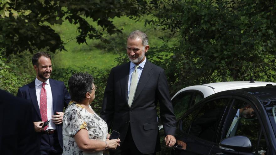 Geli Martino, la gijonesa que se empeñó (y consiguió) en saludar al Rey Felipe VI: &quot;¡Qué nervios, me tiemblan las piernas!&quot;