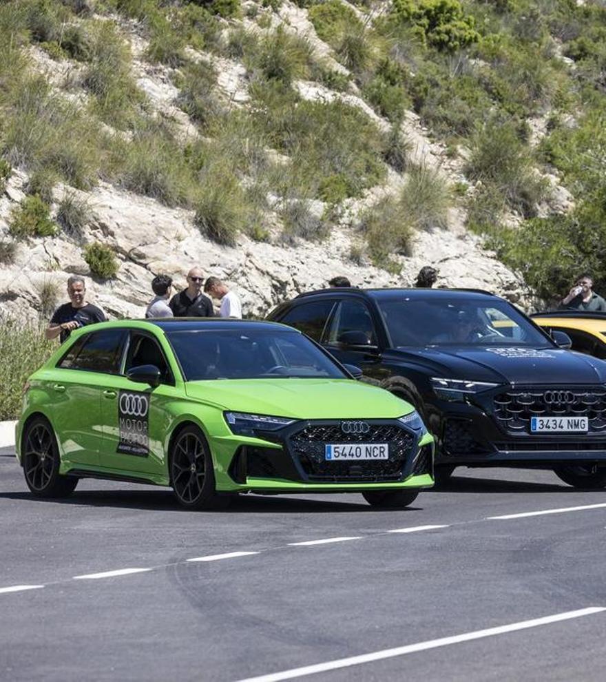 La Caravana RS de Audi Motor Pacífico recorre Alicante con el nuevo Audi RS 5 Avant como protagonista