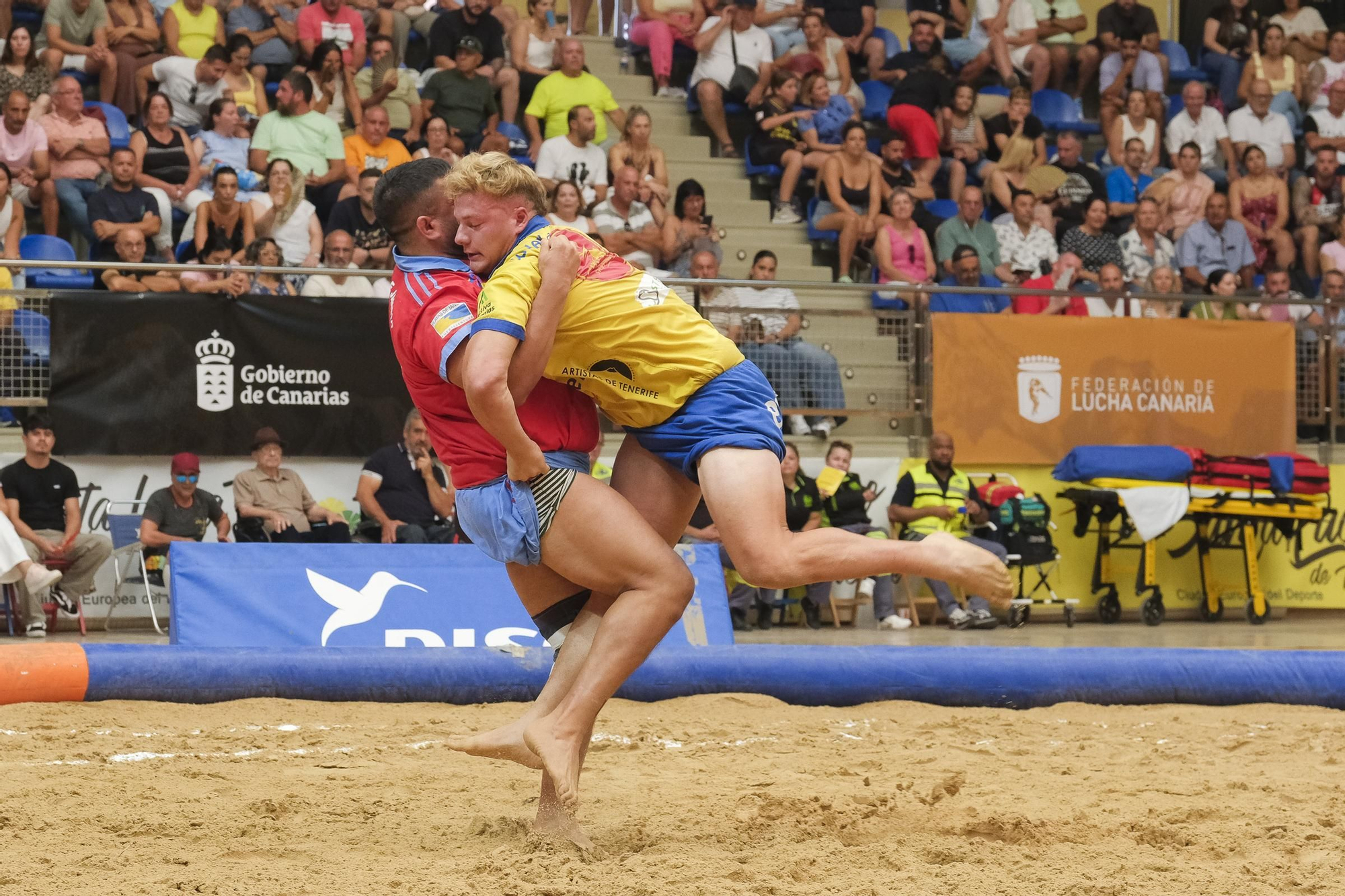 Final del torneo DISA Gobierno de Canarias de Lucha
