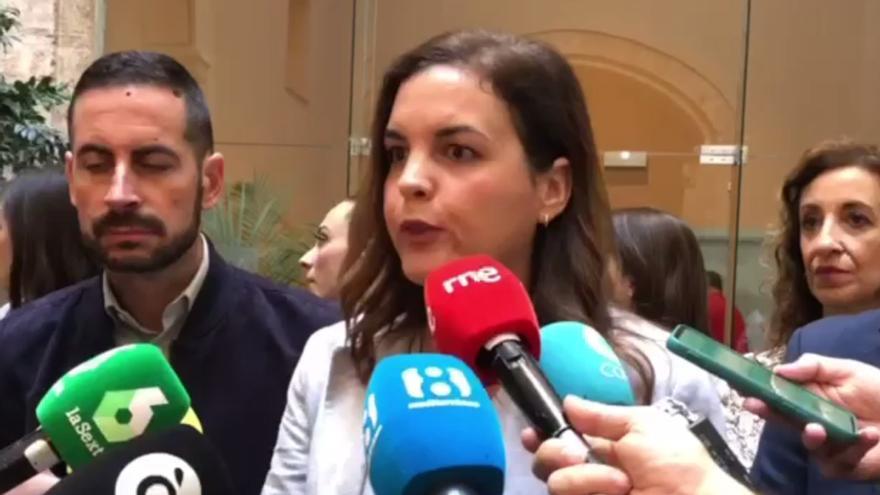 Sandra Gómez: &quot;Fue el Sr. Olano el que nos alertó a todos de la incompatibilidad&quot;