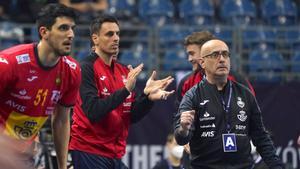 Ribera, durante el partido ante Francia