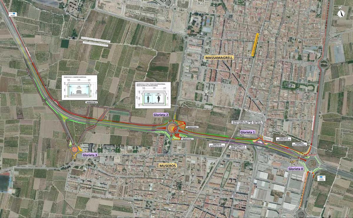 Plano de obras previstas.