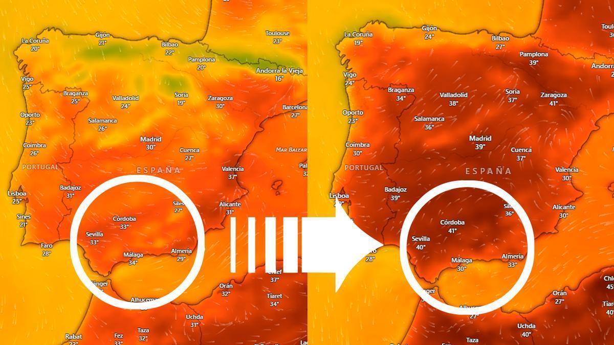 Tras una tregua pequeña en las temperaturas vuelve el calor intenso a partir del martes.