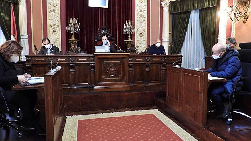 Reunión de portavoces sobre veladores. | // FERNANDO CASANOVA