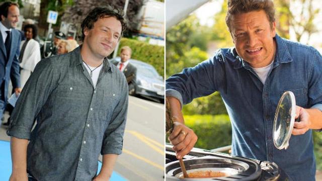 El mediático cocinero en 2011 y en la actualidad.