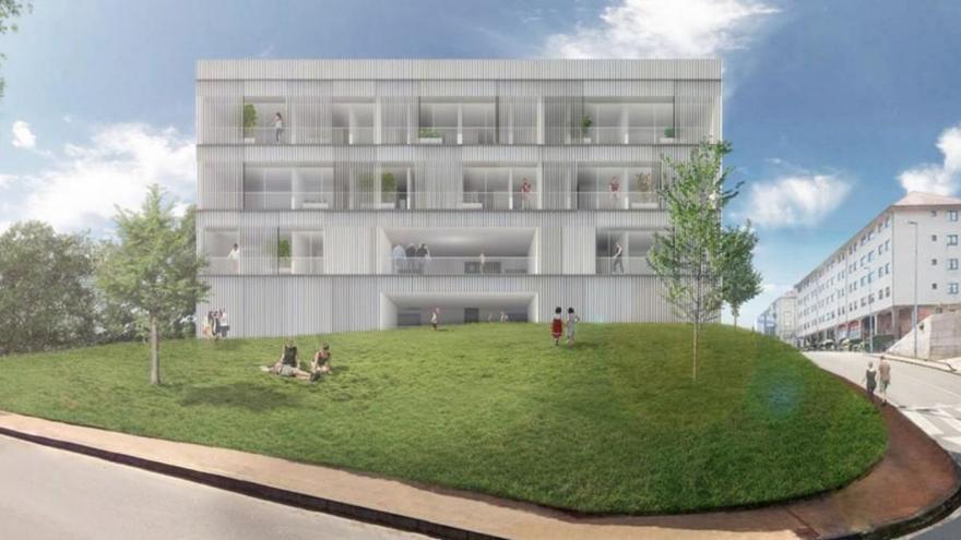 Dos empresas compiten por construir las veinte viviendas públicas de Mos