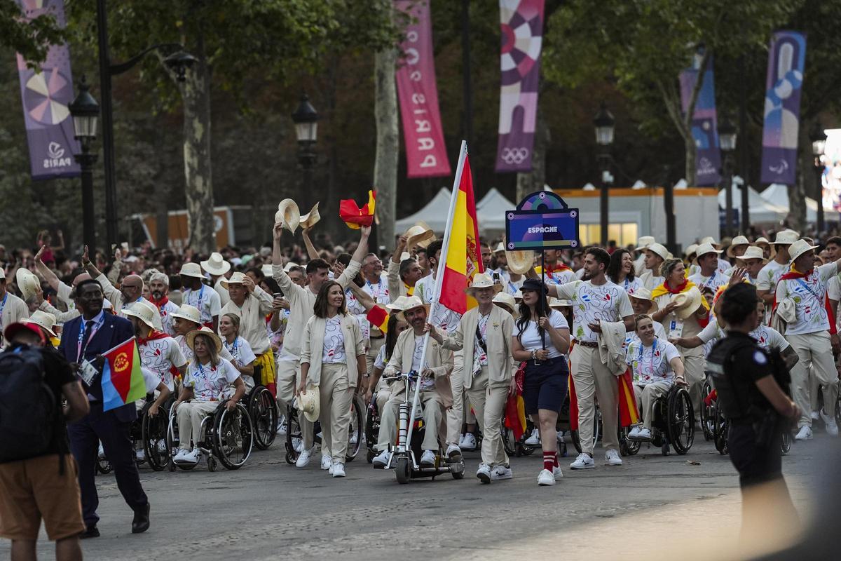 Inauguración de los Juegos Paralímpicos París 2024. Inauguración de los Juegos Paralímpicos París 2024.