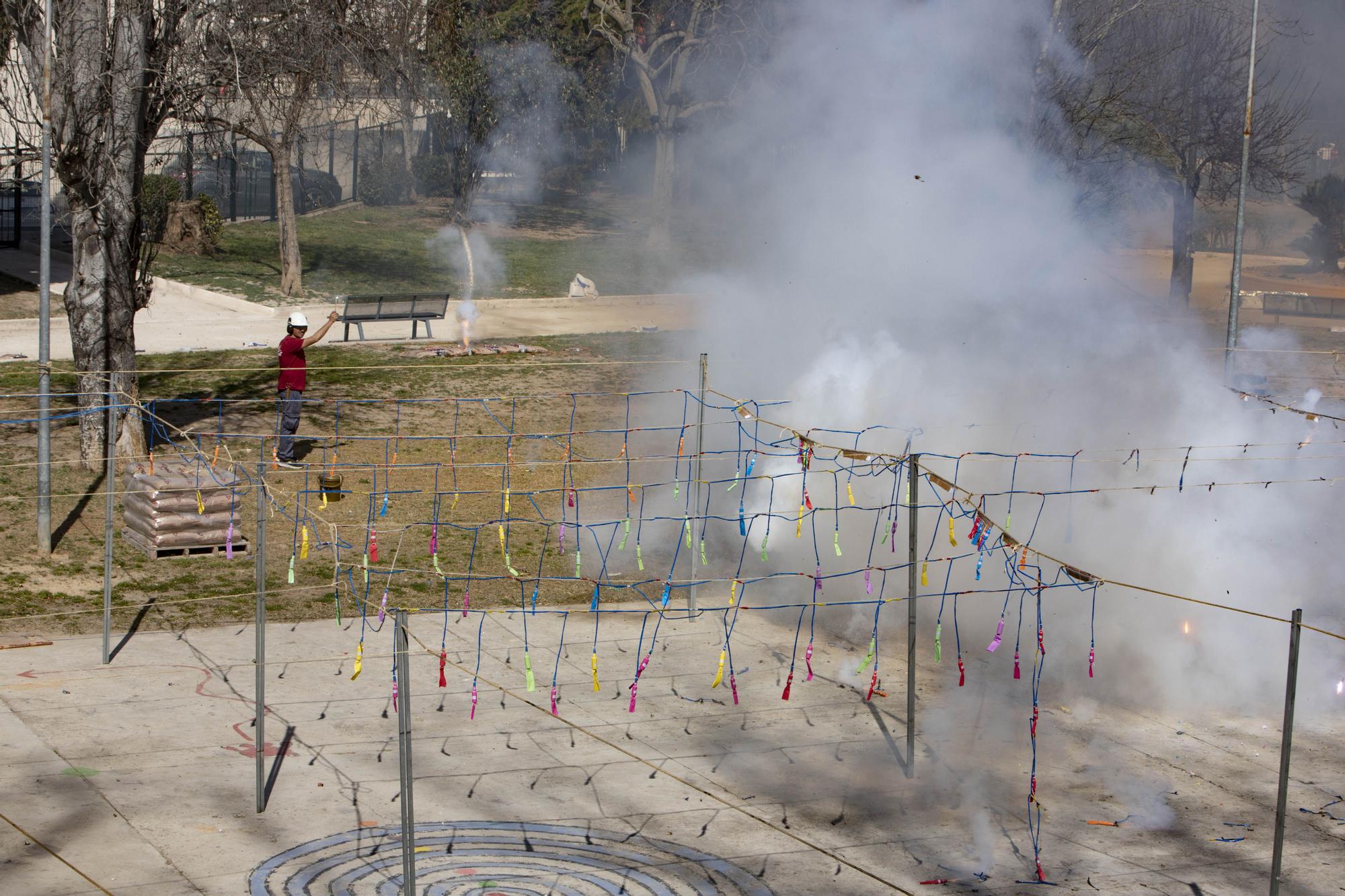 Búscate en la segunda mascletà de las Fallas 2023 en Xàtiva