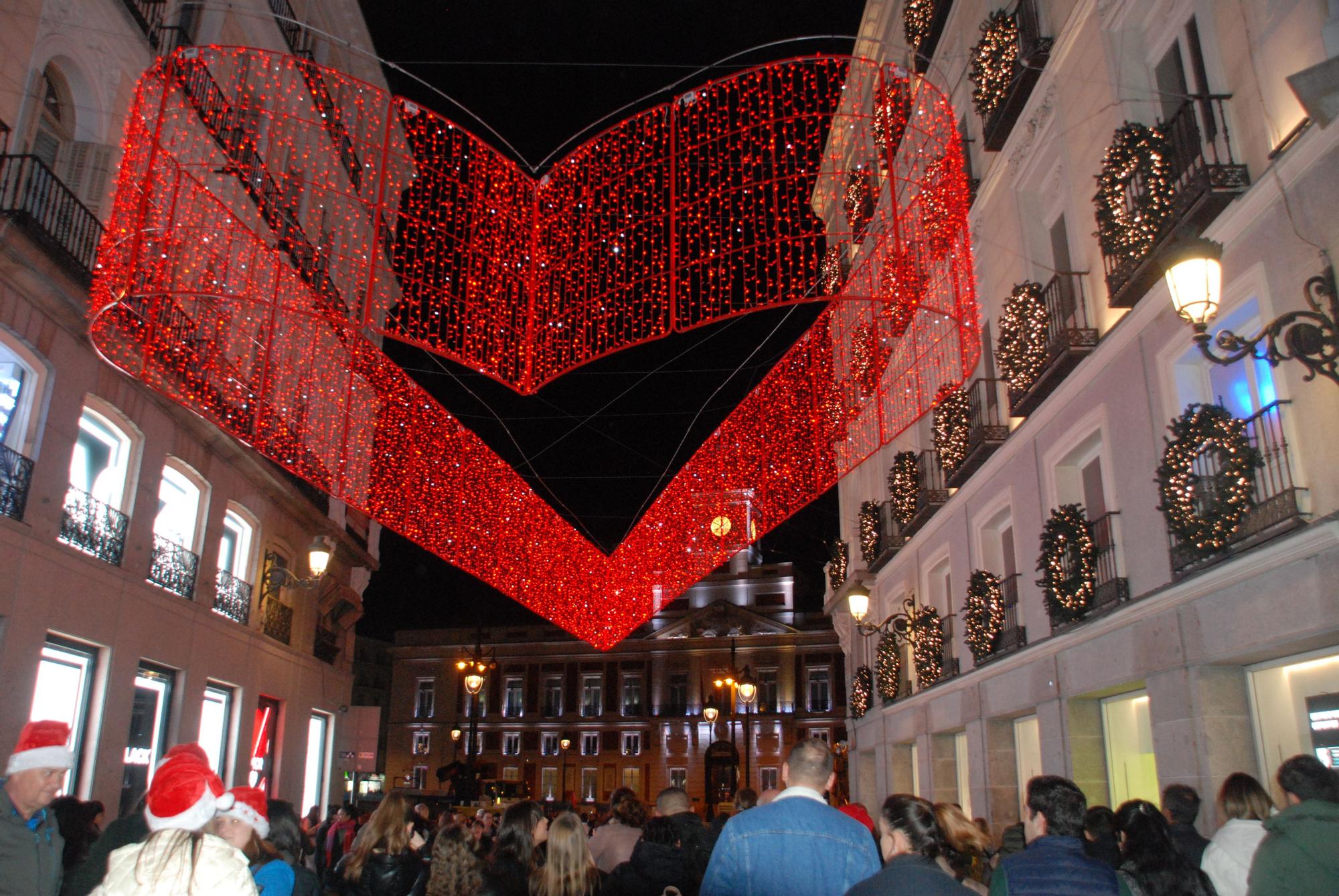 En imágenes: así son las luces de Navidad en Madrid