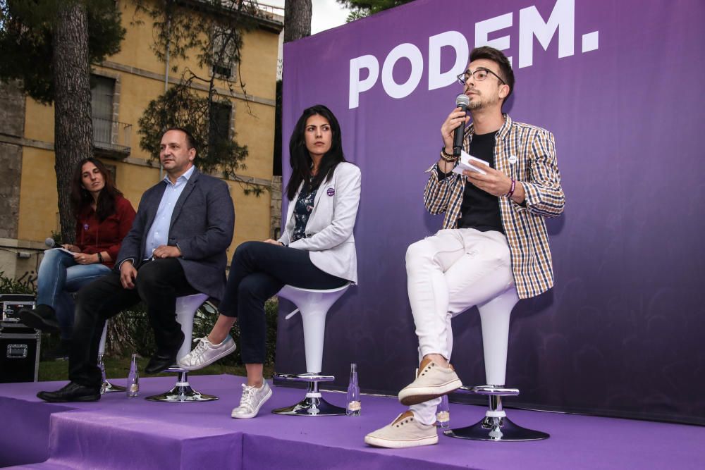 Acto central de Podemos en Alcoy