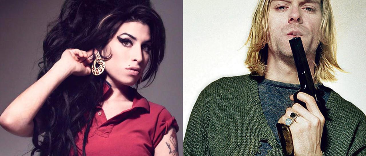 Amy Winehouse y Kurt Cobain // FDV