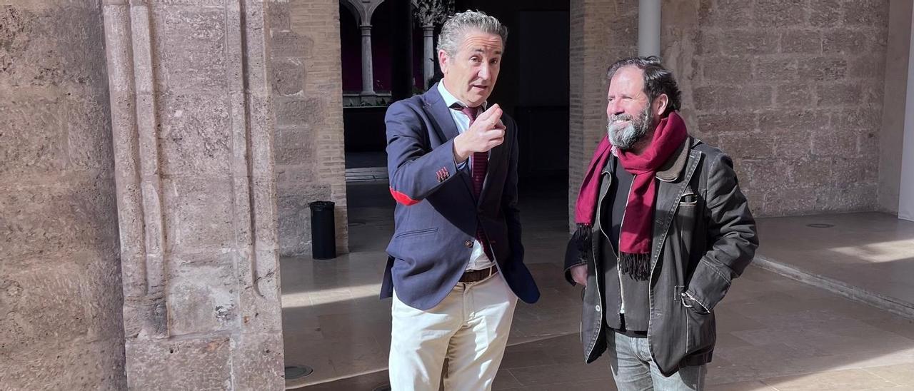 Nicolás Bugeda y Vicente Samper.