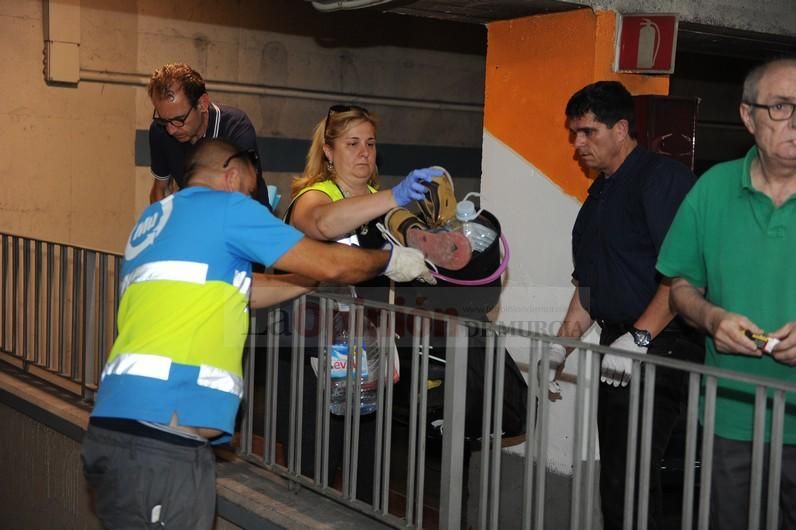 Desalojan al presunto violador del parking de la Glorieta