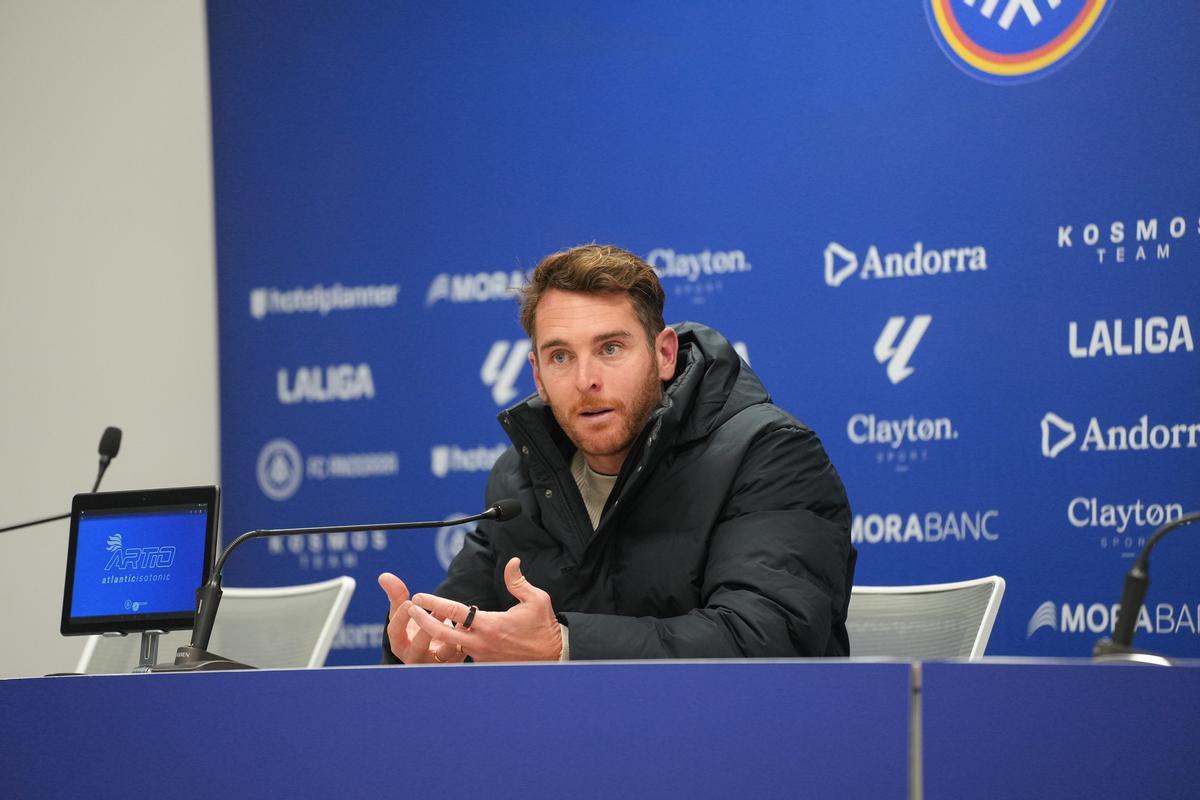 Ibai Gómez, destituido como técnico del Andorra