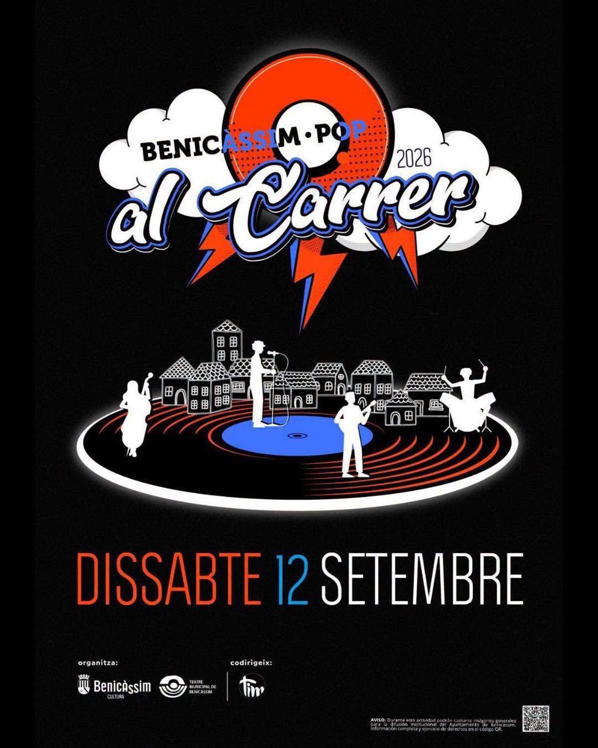 Cartel del Beniàssim.pop Al Carrer 2026.