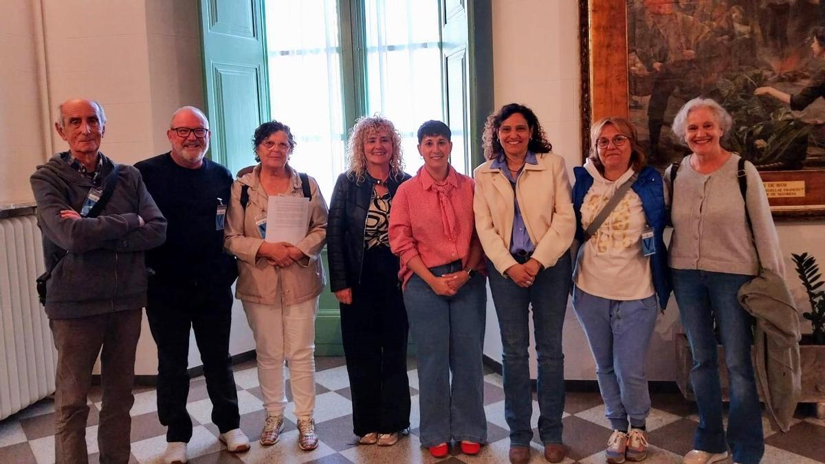 Participants en la trobada celebrada aquest dijous a l'ajuntament de Manresa
