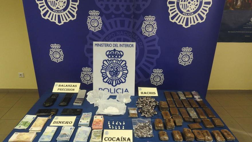 Operación antidroga en Gijón