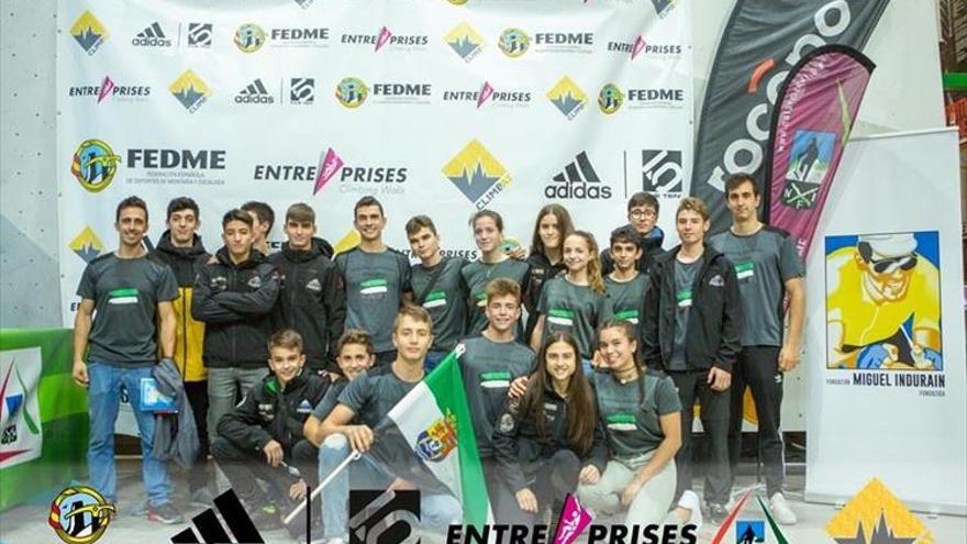 La selección extremeña brilla con 23 medallas en el nacional