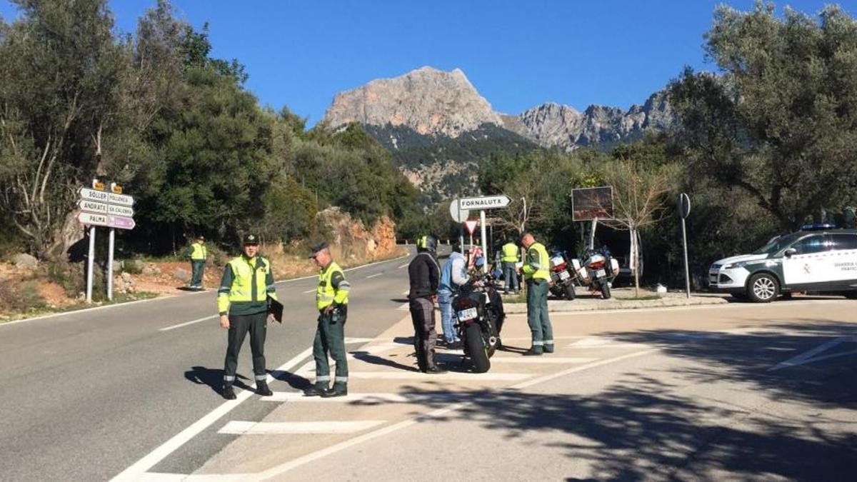 Auf Mallorca gibt es bislang nur normale Verkehrskontrollen.