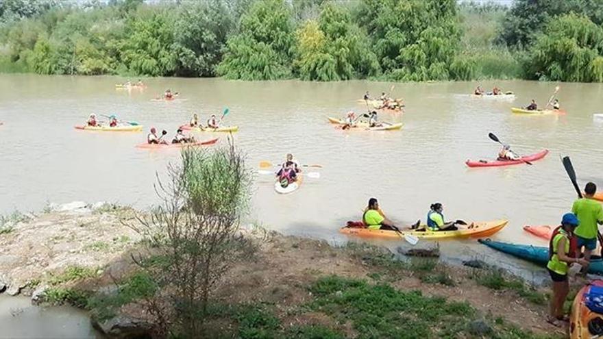 Kayak en el Guadalquivir