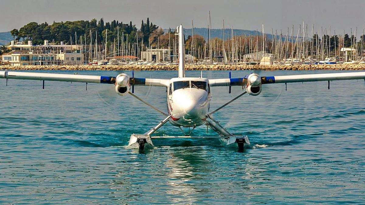 Una compañía de hidroaviones quiere unir 
las islas y volar a Barcelona