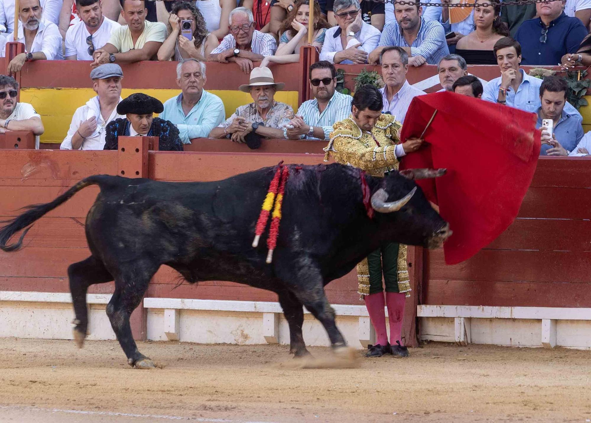Manzanares culmina una de sus mejores tardes y sale a hombros en la Feria de Hogueras de Alicante 2025