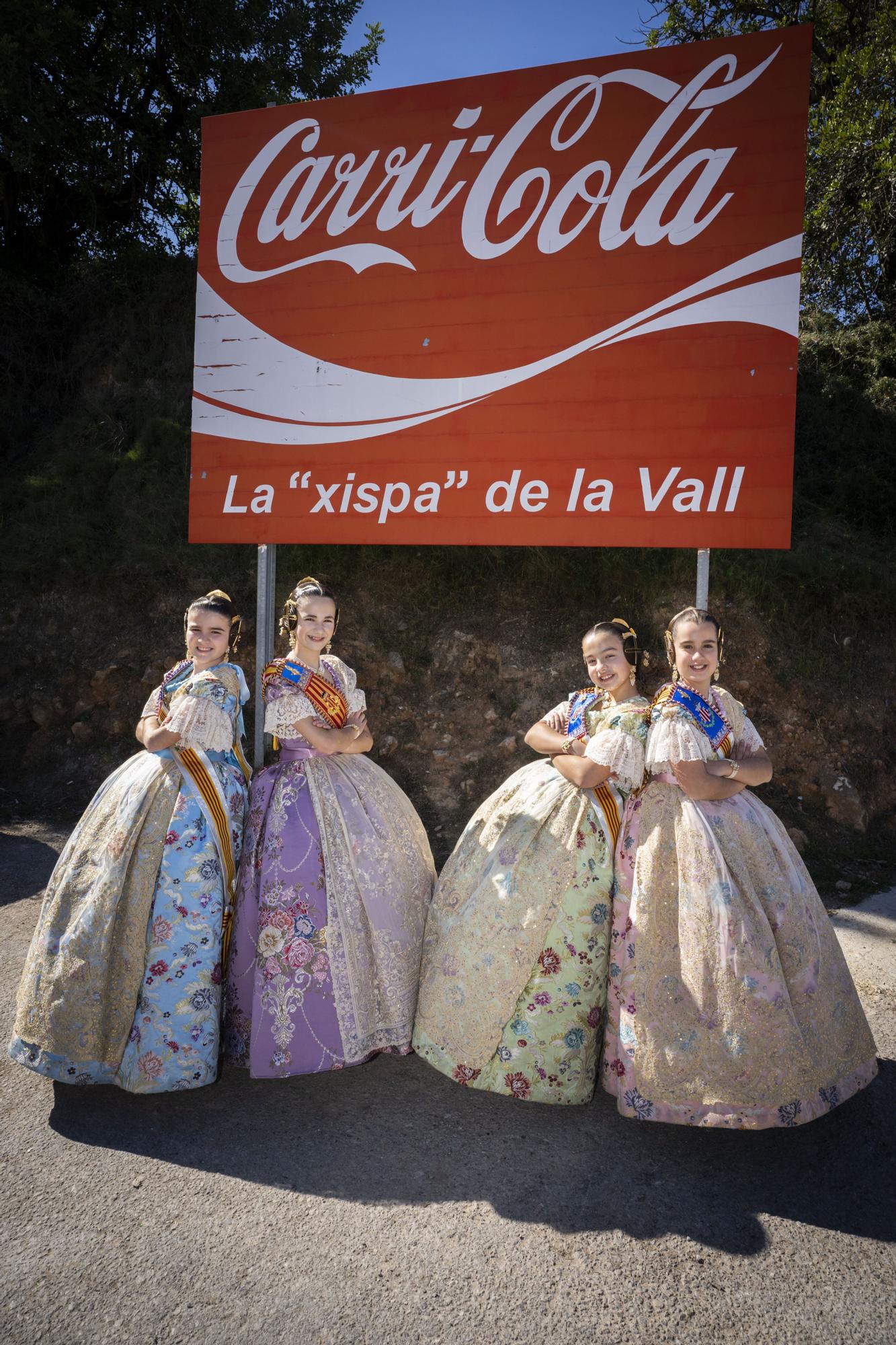 Ruta 99 y Bocairent, los super-planes de Semana Santa que visitaron Nerea y la corte infantil