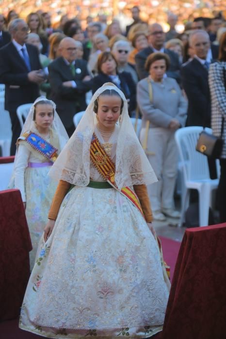 Misa d'Infants en la plaza d la Virgen de València 2018