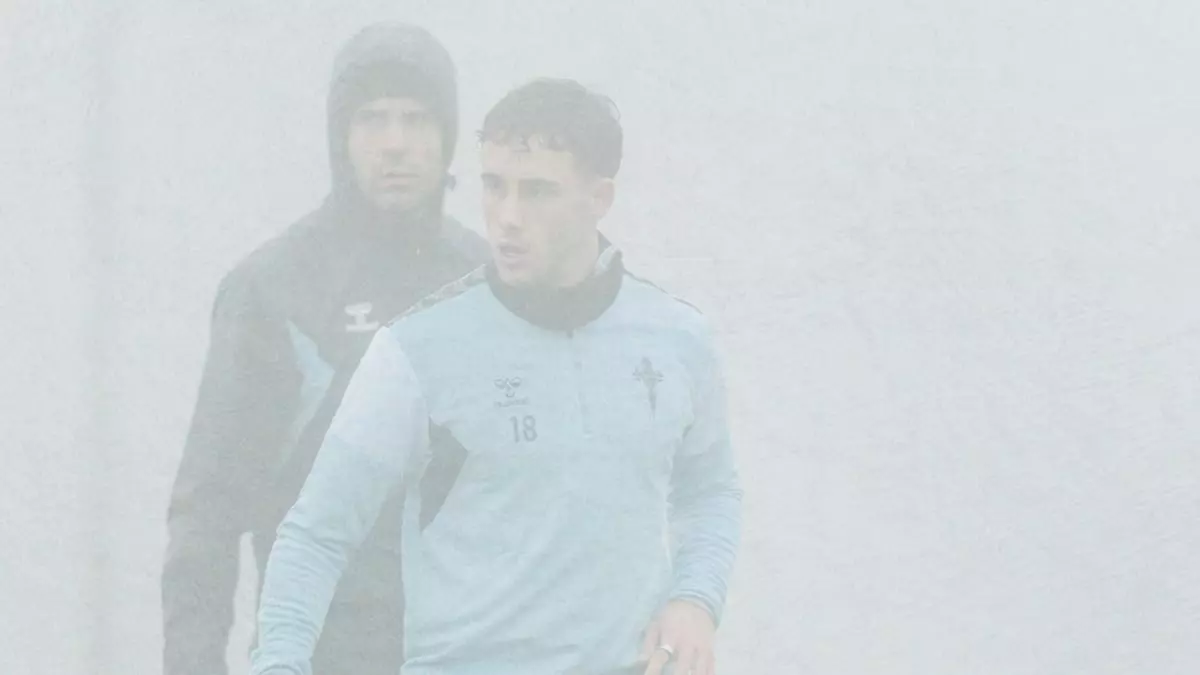 La borrasca Herminia obliga al Celta a cambiar su plan de viaje