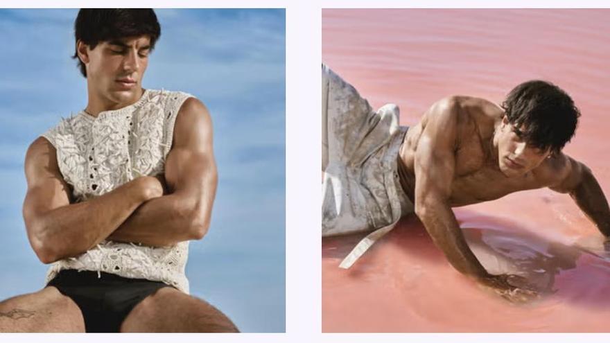 Óscar Casas protagoniza la portada de &#039;Men’s Health&#039; en las Salines d&#039;es Trenc de Mallorca