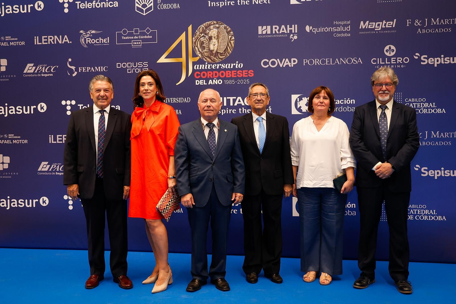 La gala del 40 aniversario de los Cordobeses del Año, en imágenes
