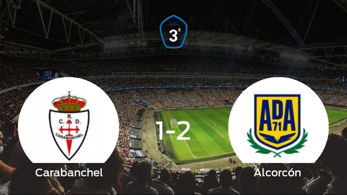 El Alcorcón B gana 1-2 al RCarabanchel y se lleva los tres puntos