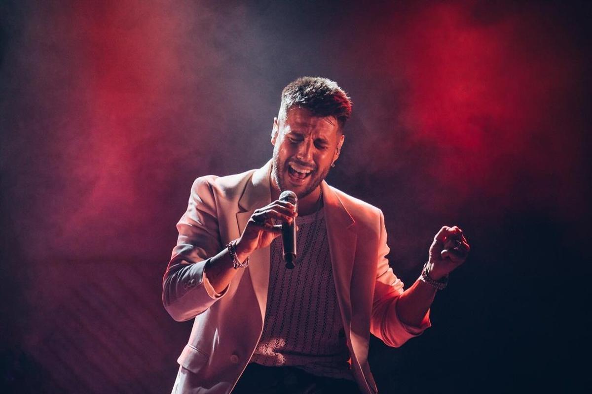 Antonio José, en un concierto este verano.